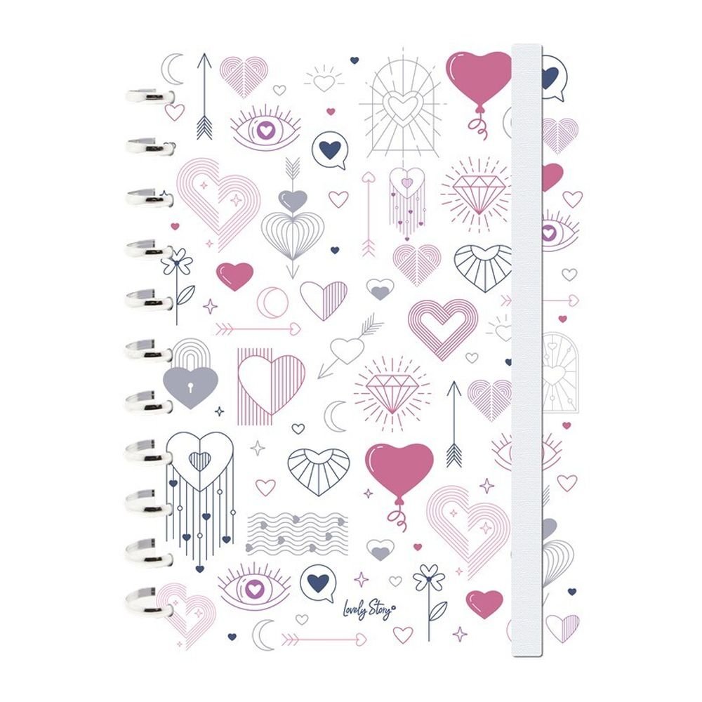 Libreta Anillas A4 Sistema de Discos Mystic Love Lovely Story Imagen principal del producto