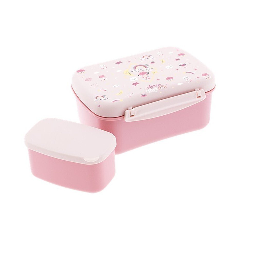Sandwichera Hermetica Pink Happy Sky AUREA Imagen principal del producto