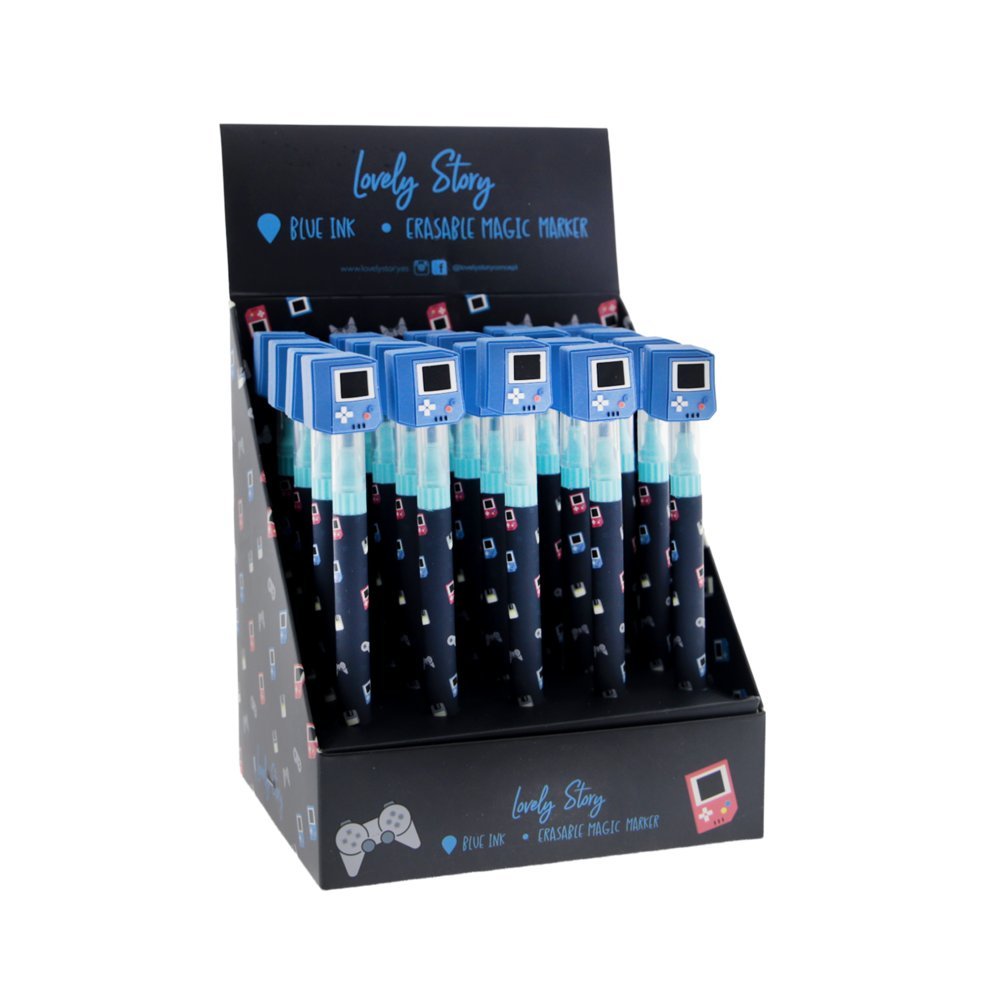 Expositor 20 Marcador Borrable Blue Play Mode Lovely Story Imagen principal del producto