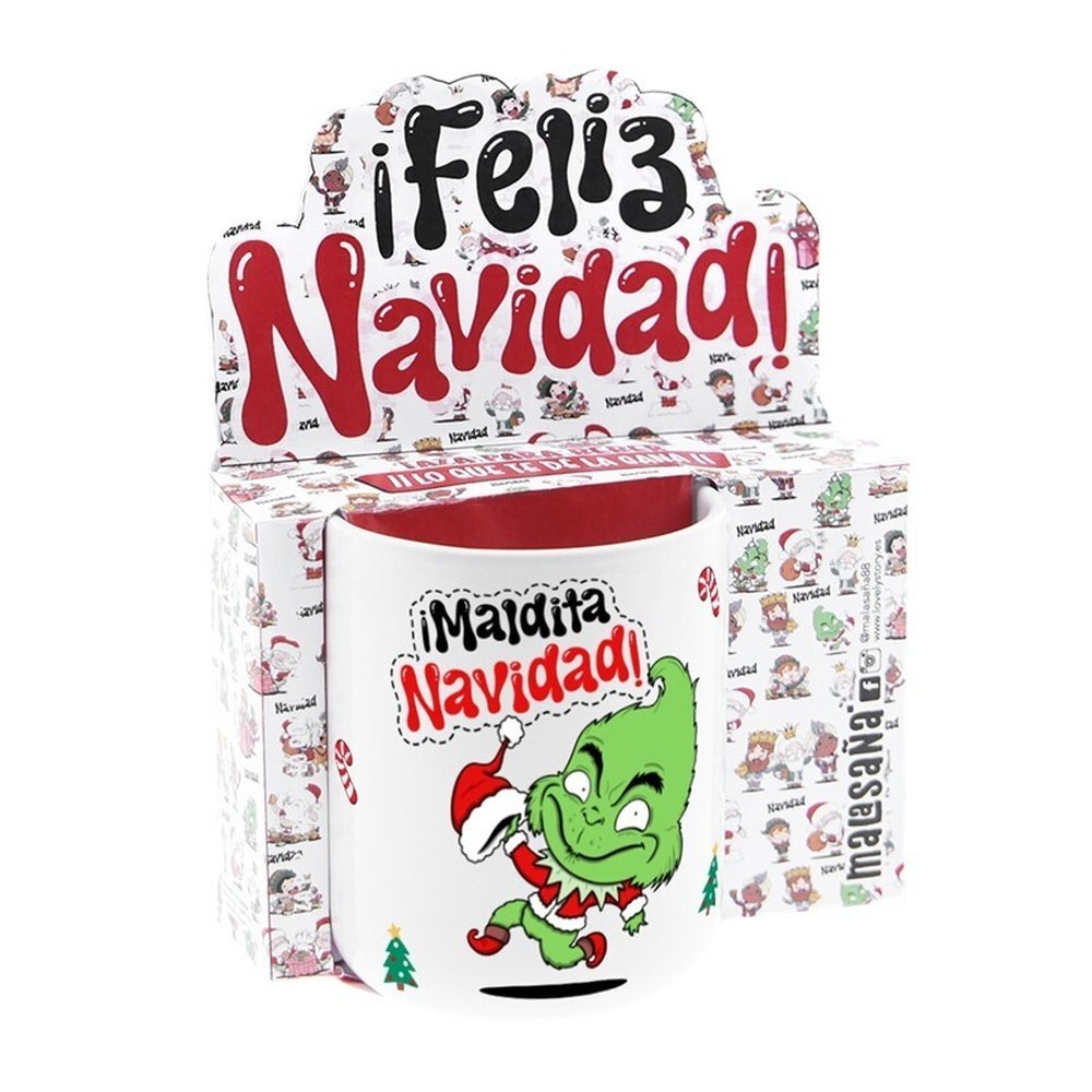 Taza cerámica Navidad Imaldita Lovely Navidad