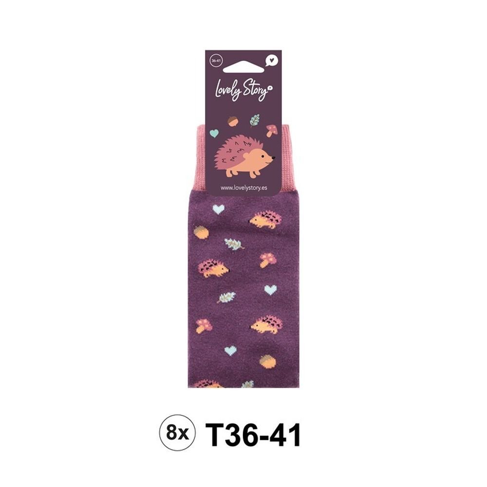 Calcetines Hedgehog Lovely Story Pack 2 unidades