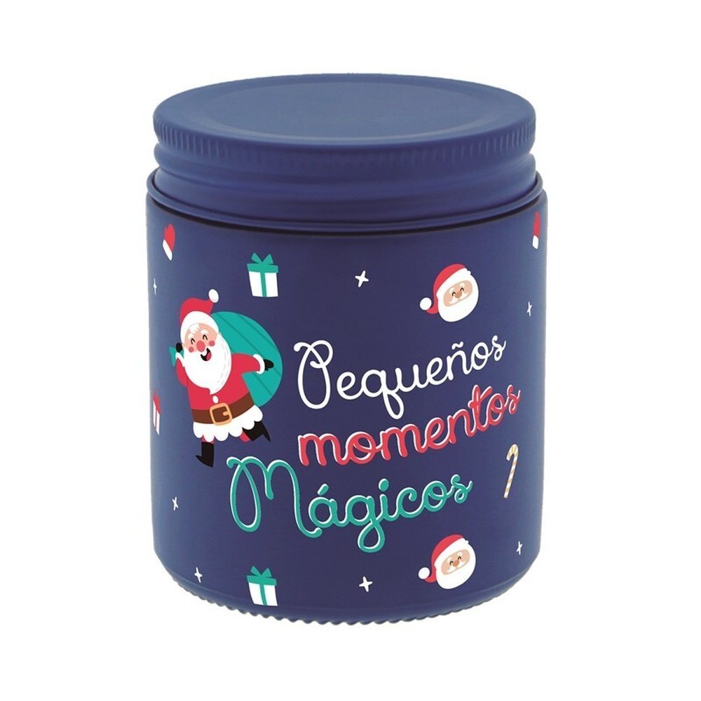 VELA AROMATICA DARK BLUE PEQUEÑOS MOMENTOS | LOVELY STORY | 1 UNIDAD | 8435458187423 Imagen principal del producto