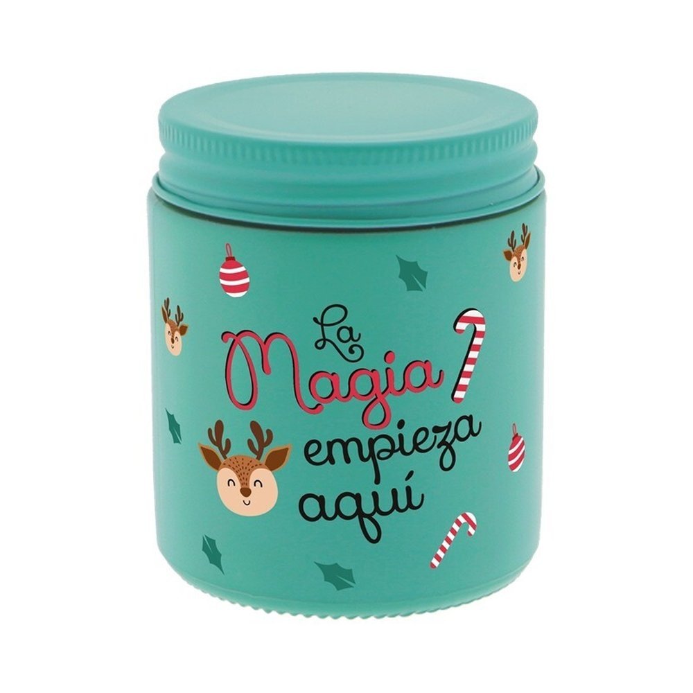 VELA AROMATICA GREEN LA MAGIA EMPIEZA AQUI | LOVELY STORY | 1 UNIDAD | 8435458188635 Imagen principal del producto