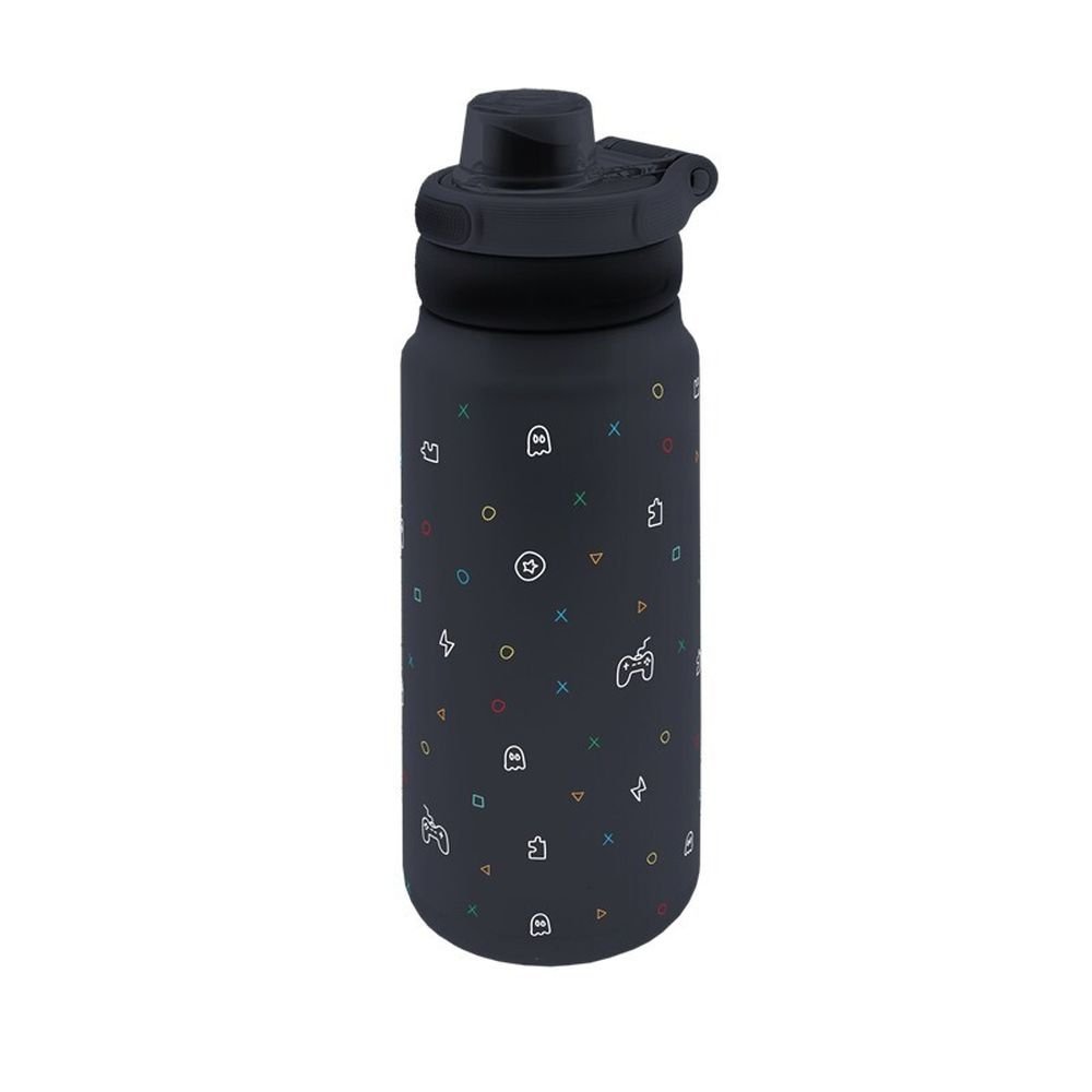 Botella Térmica Sport 750ml Game Mode Black Botellas Lovely