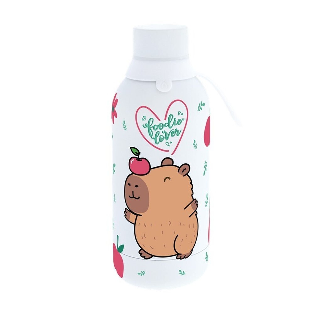 BOTELLA TERMICA 500ML APPLE CAPIBARA | LOVELY STORY | 1 UNIDAD | 8435458189663 Imagen principal del producto