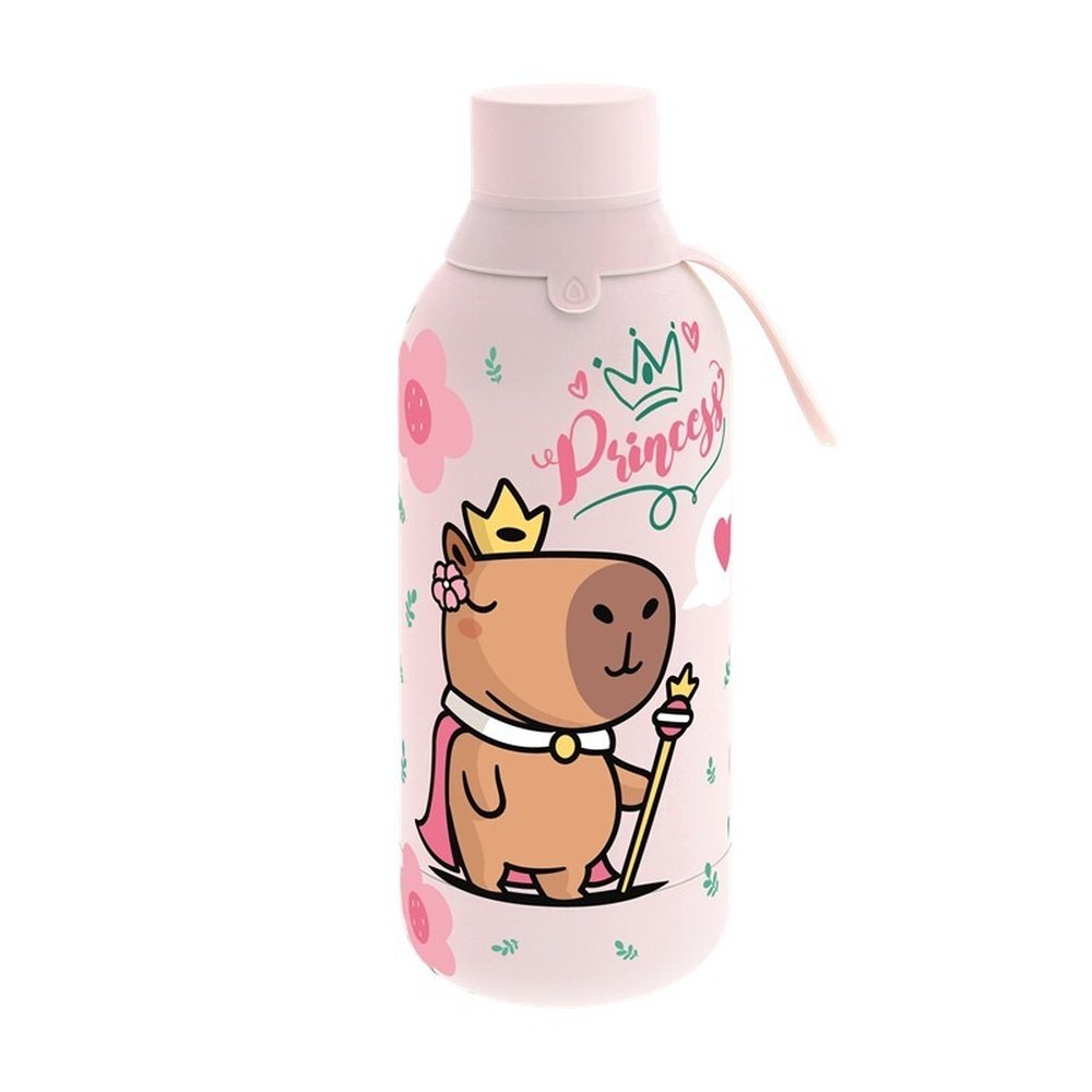 BOTELLA TERMICA 500ML QUEEN CAPIBARA | LOVELY STORY | 1 UNIDAD | 8435458189670 Imagen principal del producto