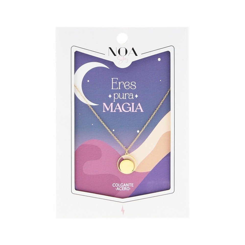 Colgante Acero Dorado Eres Pura Magia Lovely Story