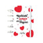 Libreta Anillas A6 100 Hojas Cuadricula Rodeate de Amor Lovely Enamorados
