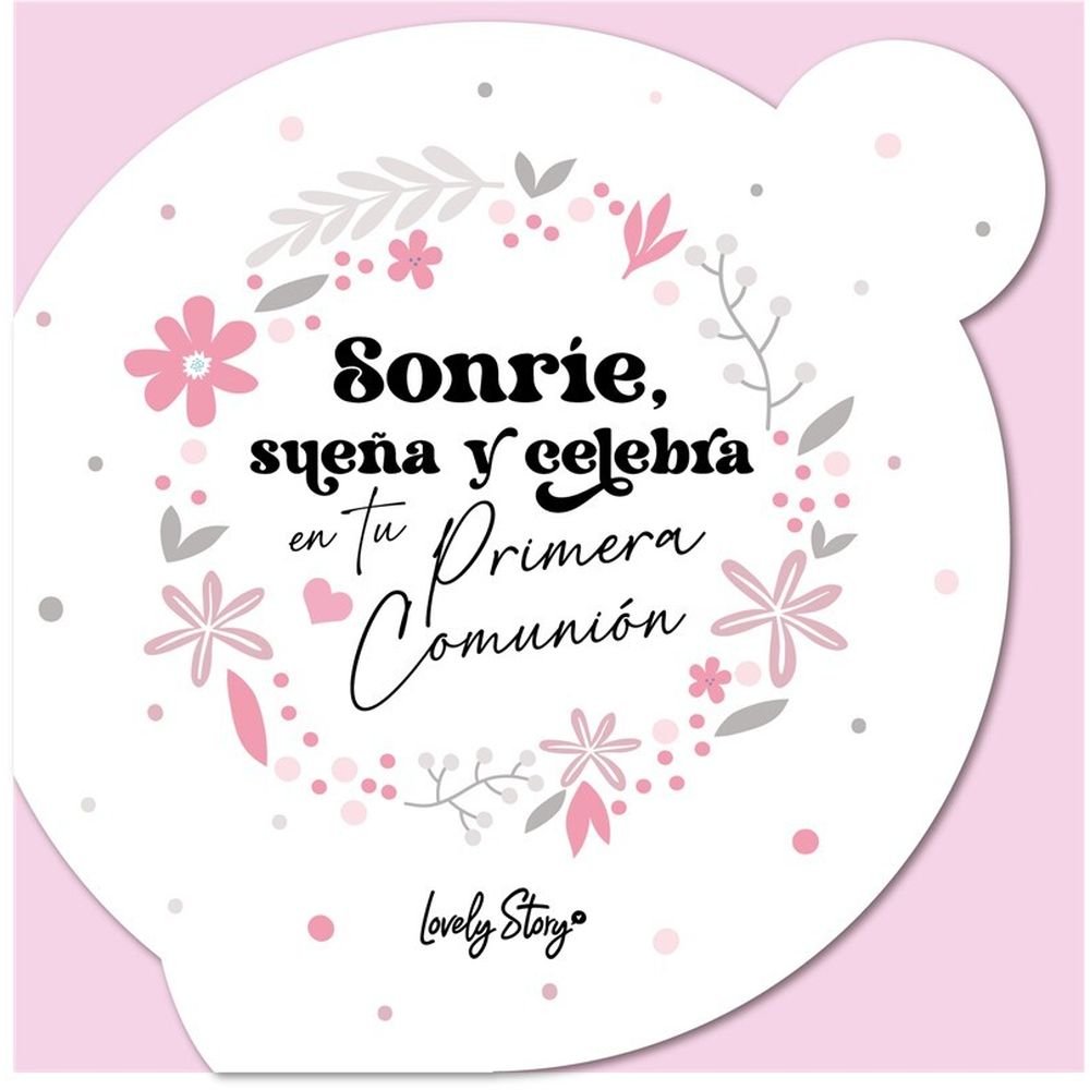 Tarjeta Felicitacion Sonrie Sueña Tu Primera Comunión Lovely Comunión Imagen principal del producto