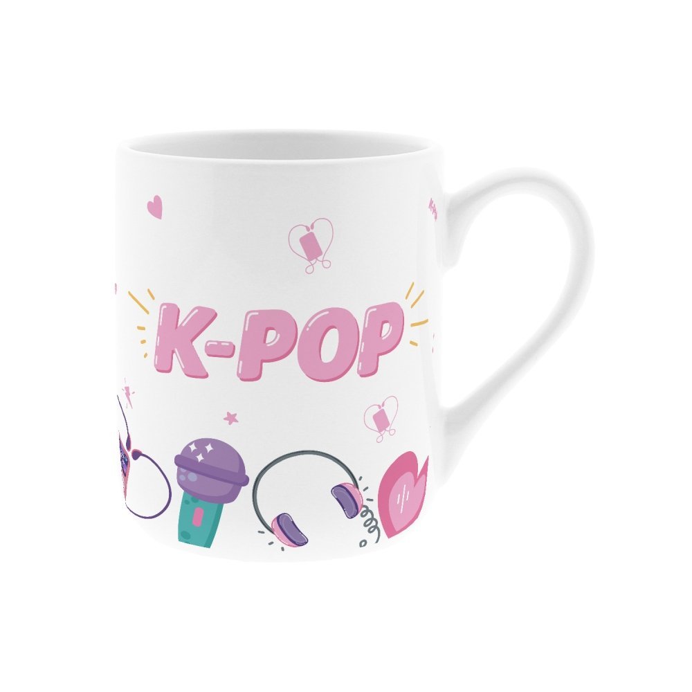 Taza Cerámica 330ml K-pop Vibes Lovely Story Imagen principal del producto