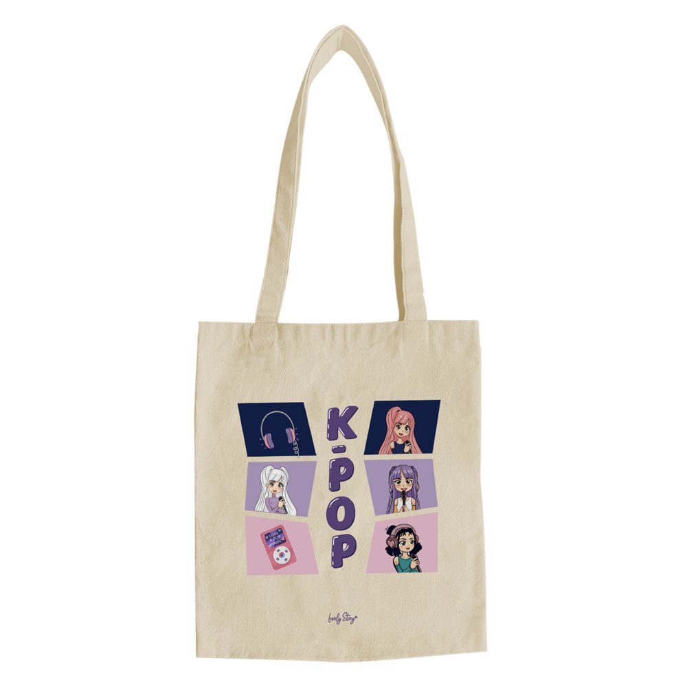 Bolsa de Tela K-pop Stars Lovely Story