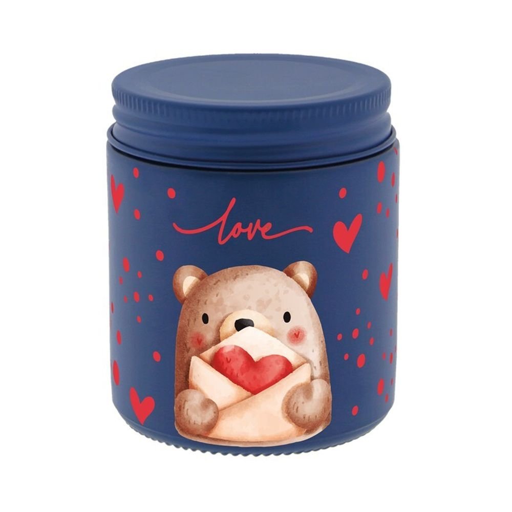 Vela Aromática Dark Blue Love Letter Lovely Enamorados Imagen principal del producto