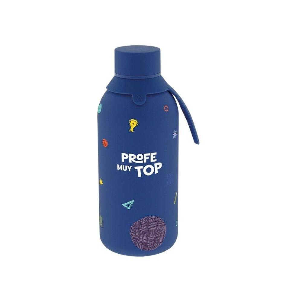 Botella Térmica Interior Cerámico 500ml Profe Muy Top Lovely Profe