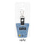 Llavero Petrol Blue Super Papa Lovely Padre