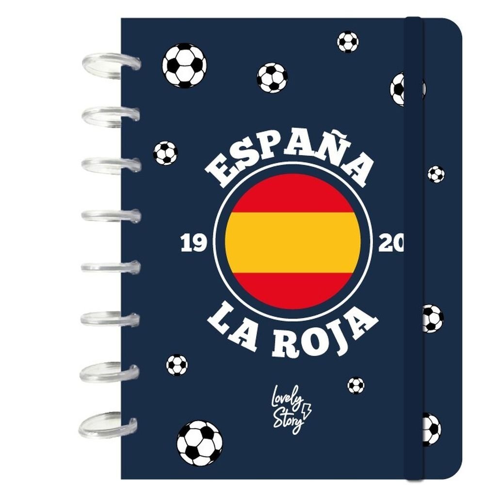 Cuaderno Smart Book A5 100 Hojas Cuadrícula Dark Blue Lovely Story Imagen principal del producto