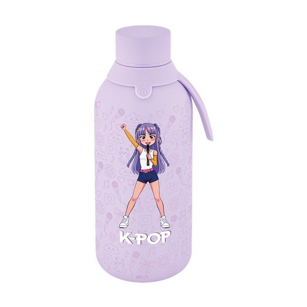 Botella térmica interior cerámico 500 ml Lilac K-pop marca Botellas Lovely Imagen principal del producto