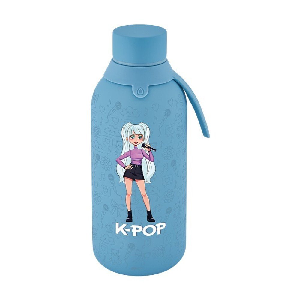 Botella Térmica Interior Cerámico 500ml Petrol Blue K-pop Botellas Lovely Imagen principal del producto