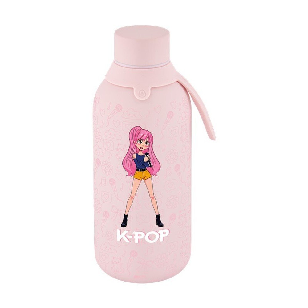 Botella Térmica Interior Cerámico 500ml Pink K-pop Marca Botellas Lovely Imagen principal del producto