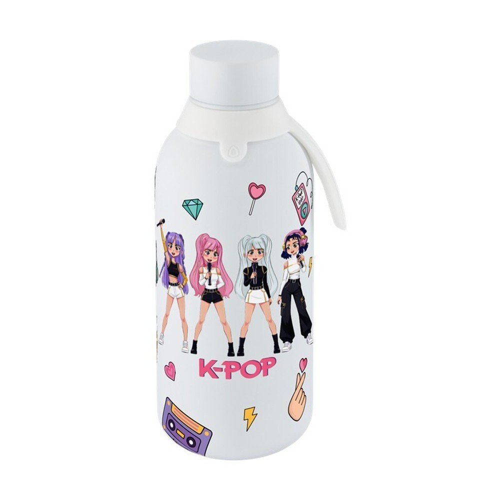 Botella Térmica Interior Cerámico 500ml Ice K-pop Marca Botellas Lovely Imagen principal del producto