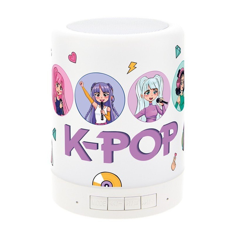 Lampara Altavoz Bluetooth Lilac K-pop Lovely Story Imagen principal del producto