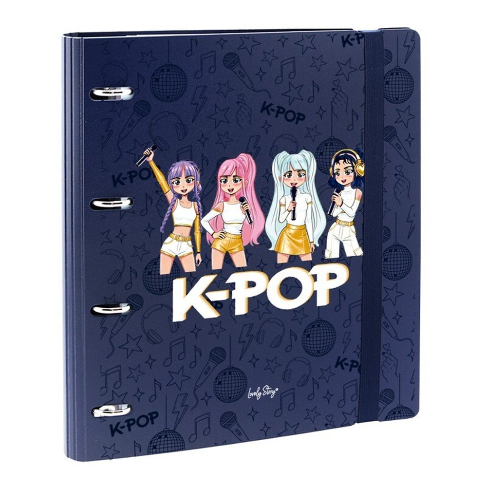 Carpebloc 360 Dark Blue K-pop Lovely Story Imagen principal del producto