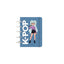 Libreta Anillas A6 Discos Cuadricula Petrol Blue Lovely Story
