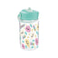 Botella Tritan 350ml con pajita infantil mint