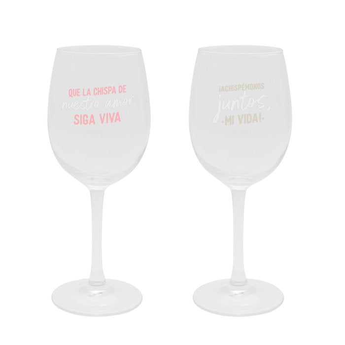 COPAS DE VINO PARA BRINDAR (Y LO QUE SURJA) | MR WONDERFUL | 1 UNIDAD | 8435460721820 Imagen principal del producto