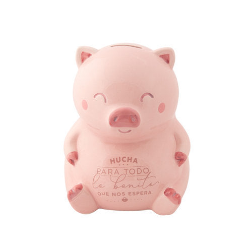 HUCHA CERDITO PARA TODO LO BONITO QUE NOS ESPERA | MR WONDERFUL | 1 UNIDAD | 8435460771849 Imagen principal del producto