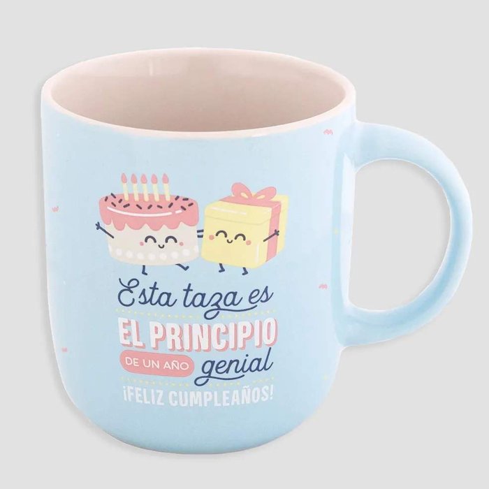 TAZA - ESTA TAZA ES EL PRINCIPIO DE UN AÑO GENIAL | MR WONDERFUL | 1 UNIDAD | 8435460792325