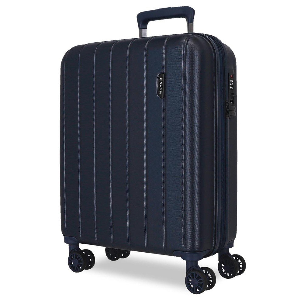 Maleta Cabina Extensible Rígida 55cm Movom Wood