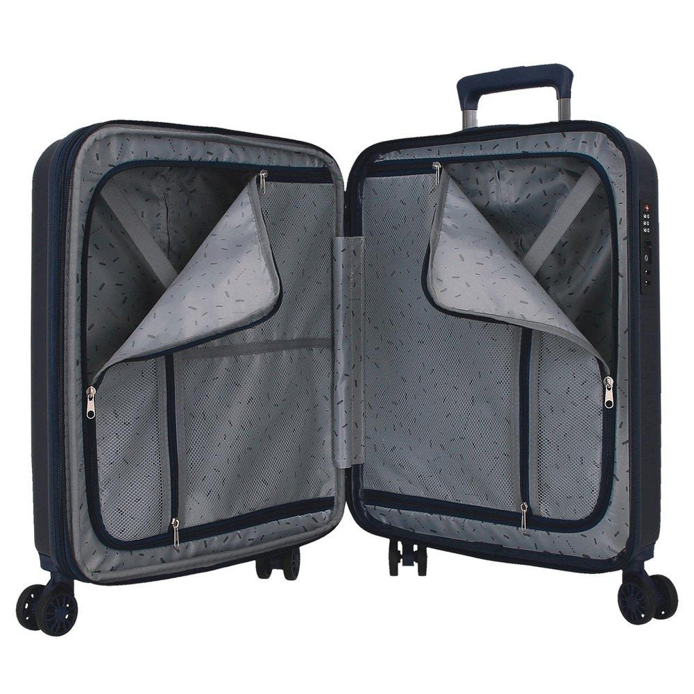 Maleta Cabina Extensible Rígida 55cm Movom Wood