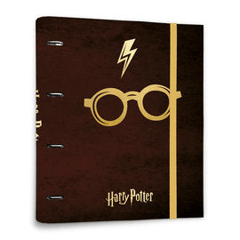 Carpeta 4 Anillas Troquelada Premium Gafas Harry Potter GRUPO ERIK MERCHANDISING