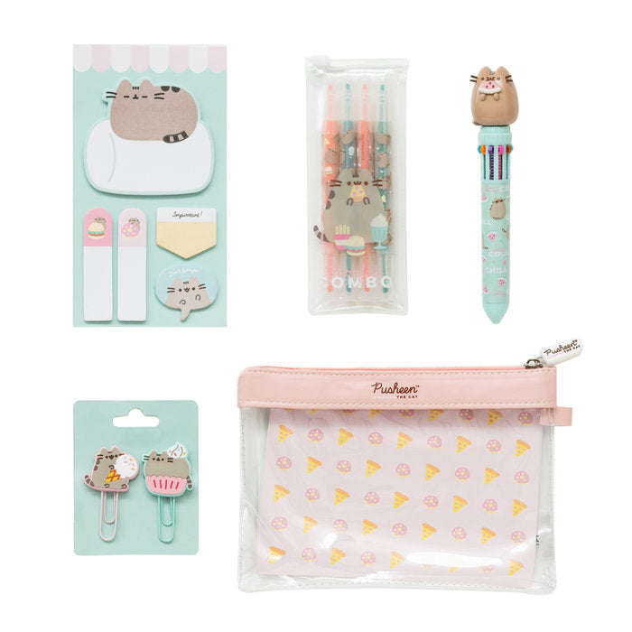 KIT DE PAPELERIA PUSHEEN FOODIE COLLECTION | GRUPO ERIK ME | 1 UNIDAD | 8435497253073 Imagen principal del producto