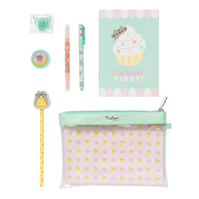 Super Set de Papelería Pusheen Foodie Collection GRUPO ERIK MERCHANDISING Imagen principal del producto