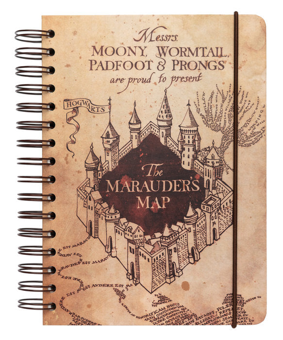 Cuaderno A5 Bullet Harry Potter the Marauder´s Map GRUPO ERIK MERCHANDISING Imagen principal del producto