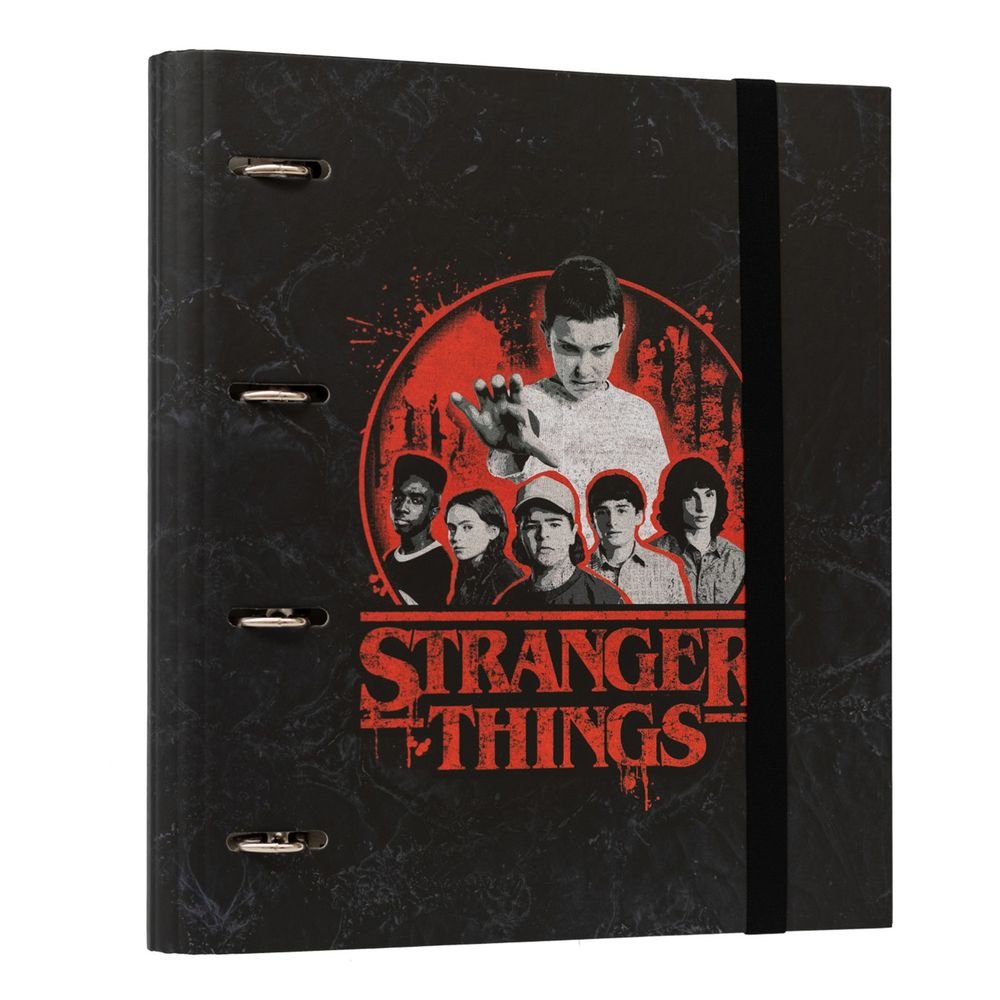 Carpeta 4 Anillas Stranger Things Demogorgon Grupo Erik Merchandising