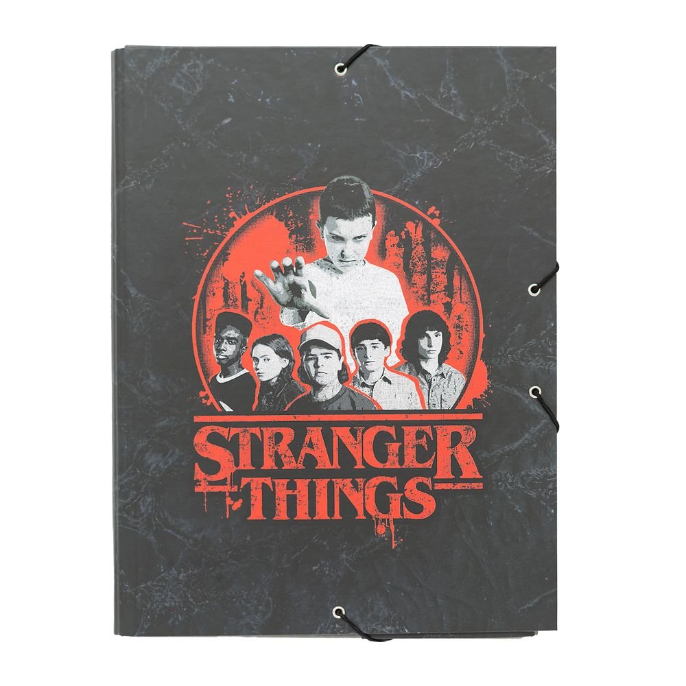 Carpeta Solapas Stranger Things GRUPO ERIK MERCHANDISING