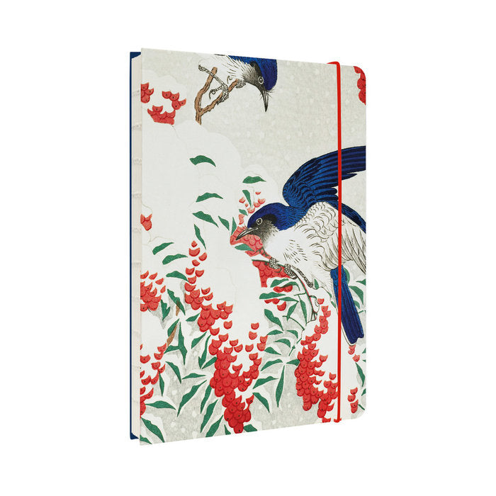 Cuaderno Encuadernacion Artesanal A5 Japanese Flycatchers GRUPO ERIK EDITORES