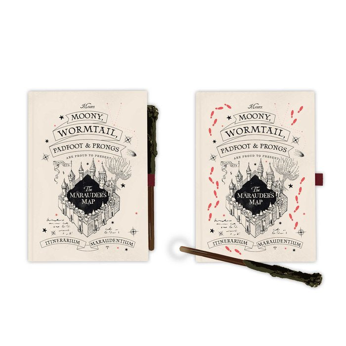 Cuaderno Mapa del Merodeador A5 Tinta Variable Harry Potter Grupo Erik Merchandising Imagen principal del producto