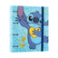 Carpeta 4 Anillas Premium Disney Stitch Tropical GRUPO ERIK MERCHANDISING