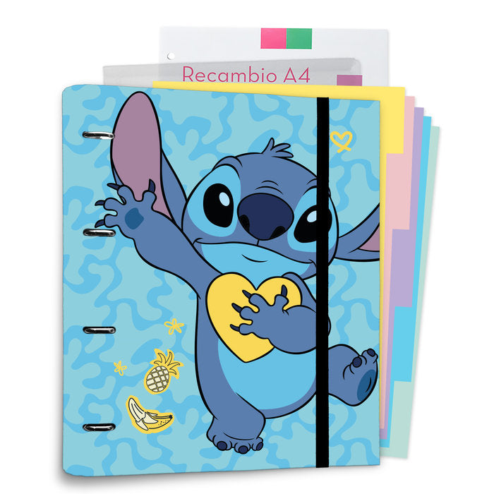 Carpebloc 4 Anillas Premium Disney Stitch Tropical GRUPO ERIK MERCHANDISING Imagen principal del producto