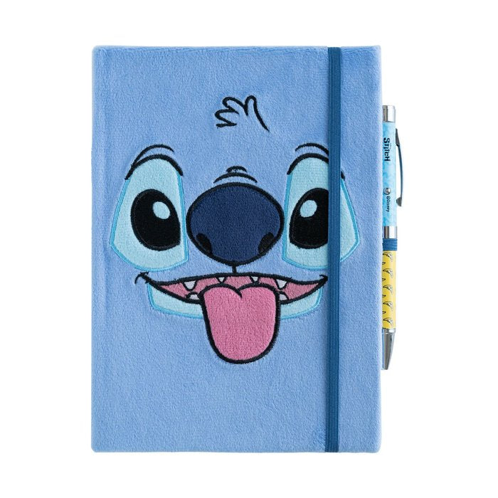 Cuaderno Felpa A5 con Bolígrafo Proyector Stitch Tropical GRUPO ERIK MERCHANDISING Imagen principal del producto