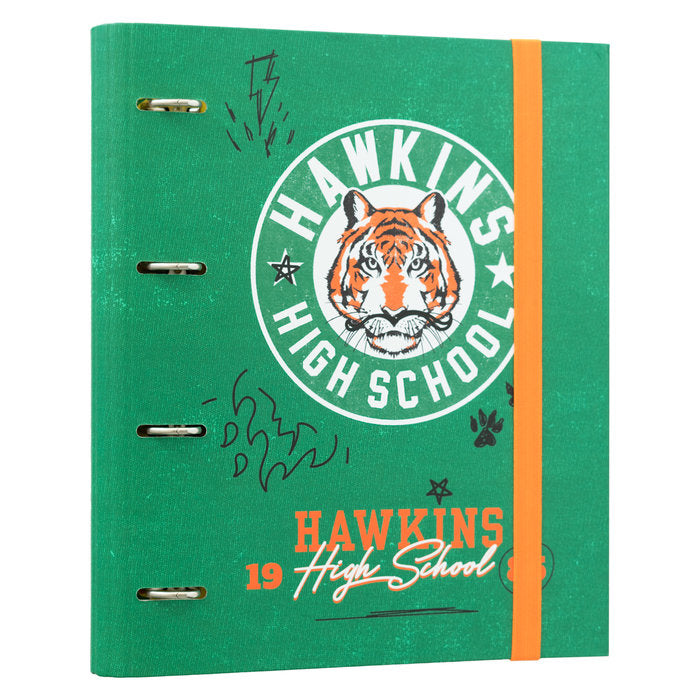 Carpeta 4 Anillas Stranger Things High School Grupo Erik Editores