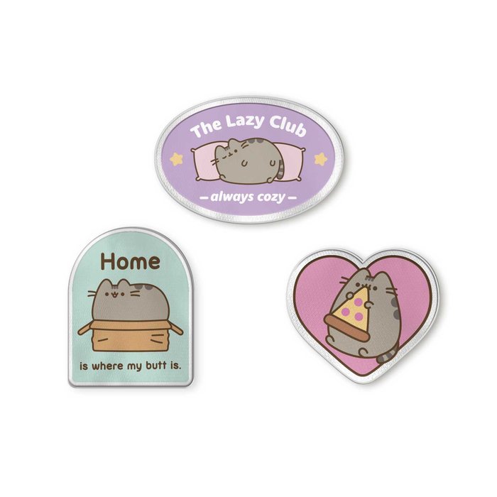SET DE 3 PARCHES PUSHEEN | GRUPO ERIK ME | 1 UNIDAD | 8435497297596 Imagen principal del producto