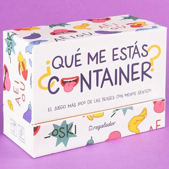 JUEGO DE MESA QUE ME ESTAS CONTAINER | HELLOFUN | 1 UNIDAD | 8435498602573 Imagen principal del producto