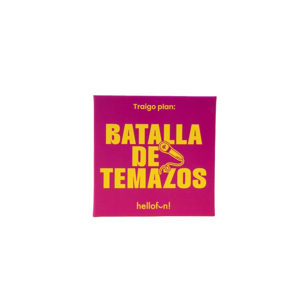 Juego de Mesa Batalla de Temazos HELLOFUN