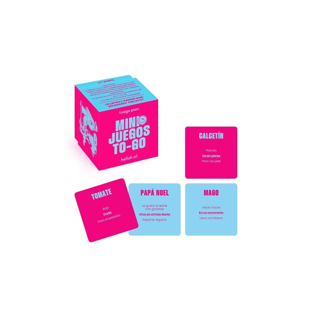Juego de Mesa Minijuegos To-go HELLOFUN Imagen principal del producto
