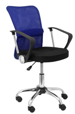 Silla infantil azul y negro Piqueras y Crespo para oficina