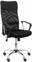 Silla oficina con ruedas Piqueras y Crespo respaldo malla negro